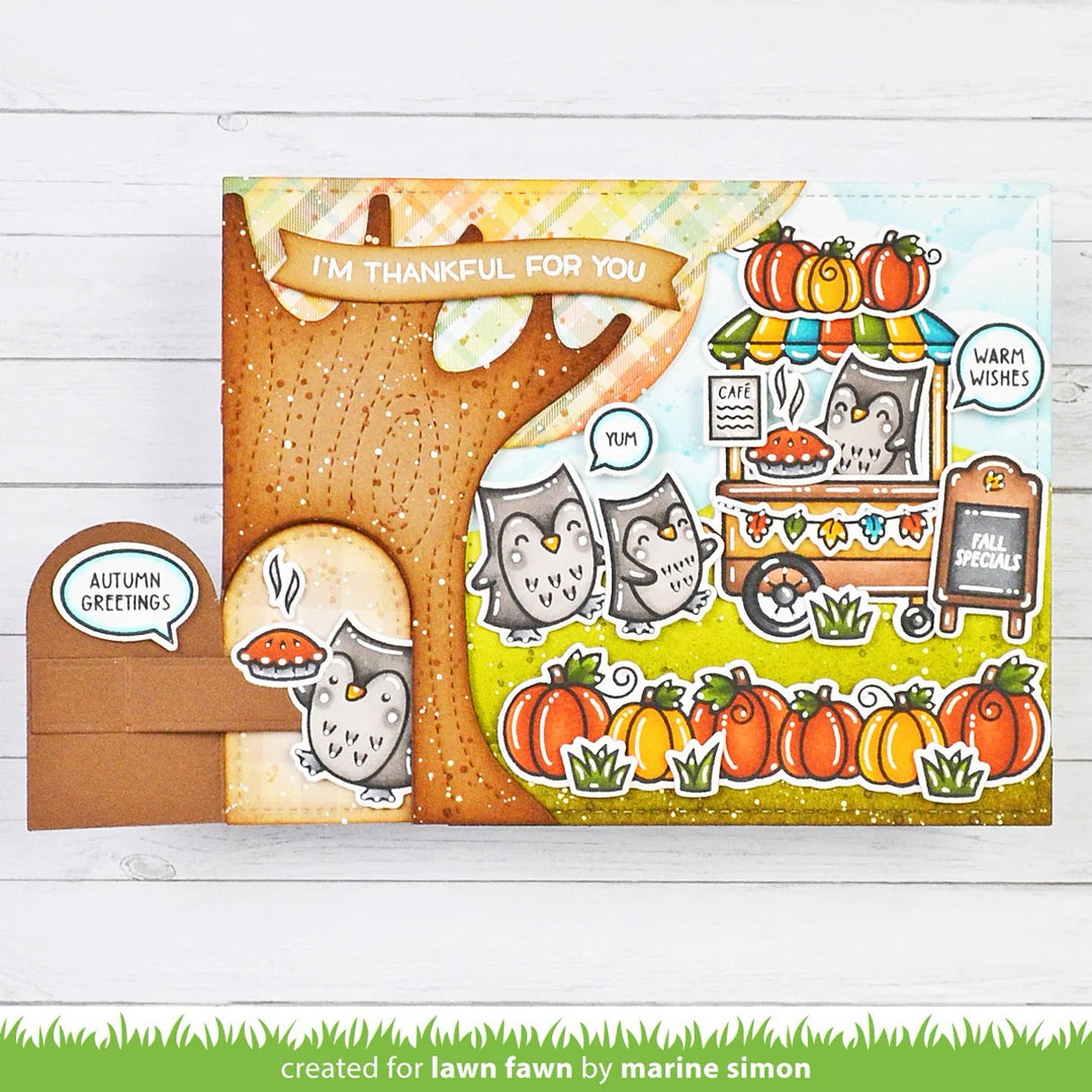 Lawn Fawn - LF3863 - Knock Knock, Who'S There? Dies