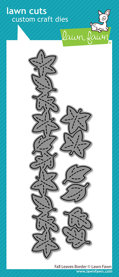 Lawn Fawn - LF3869 - Fall Leaves Border Dies