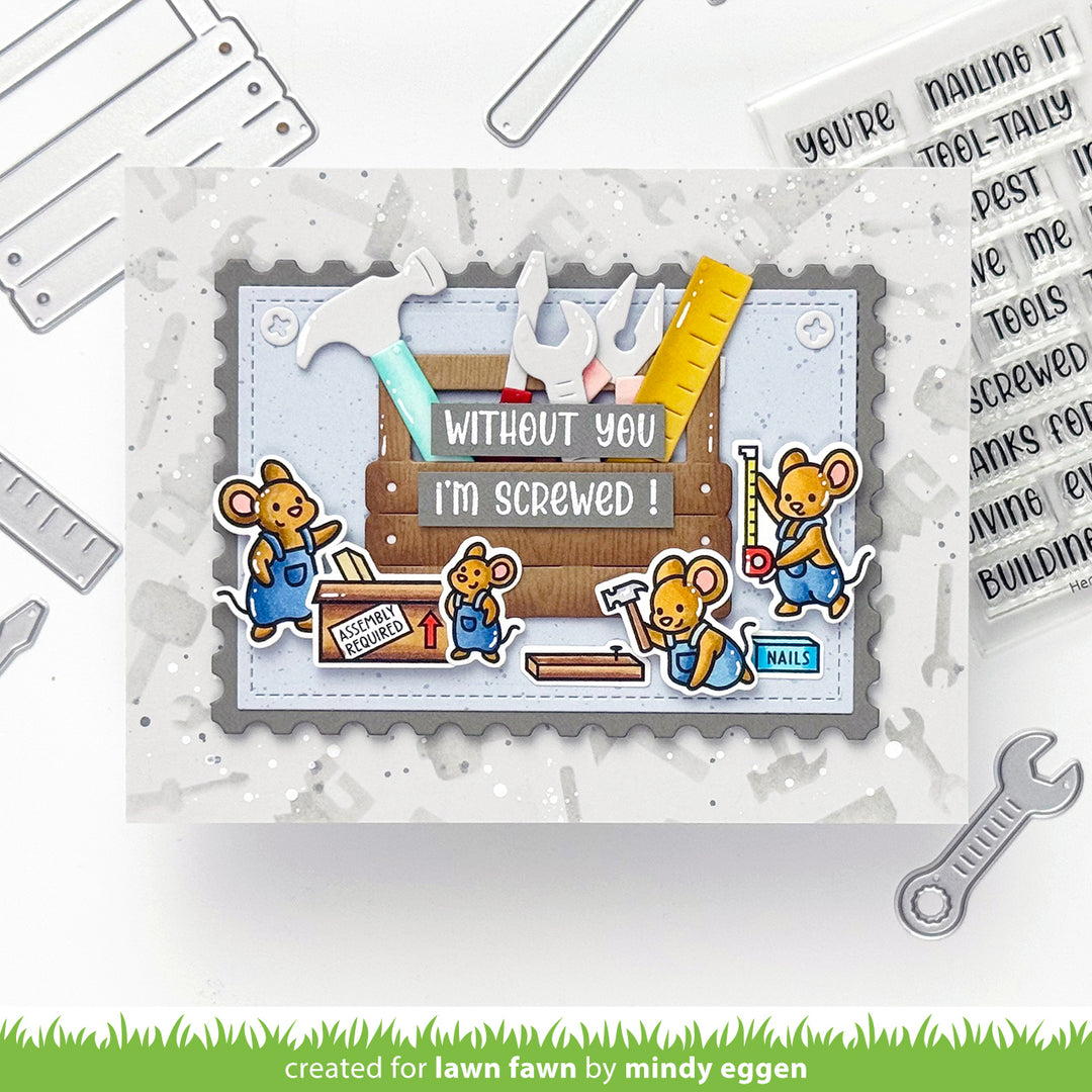 Lawn Fawn - LF4066 - Mice Tools Lawn Cuts