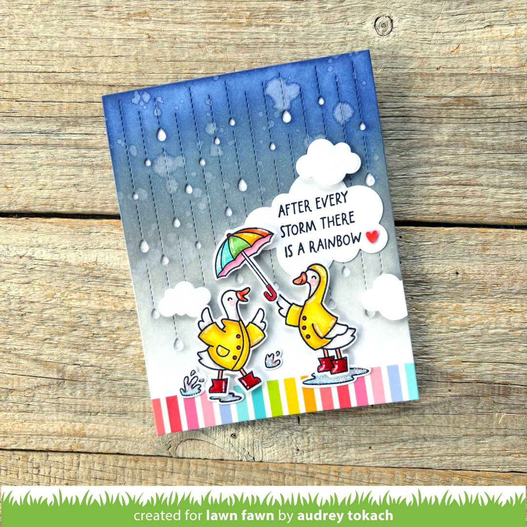 Lawn Fawn - LF4075 - Rainbow Sentiments Stamp Set