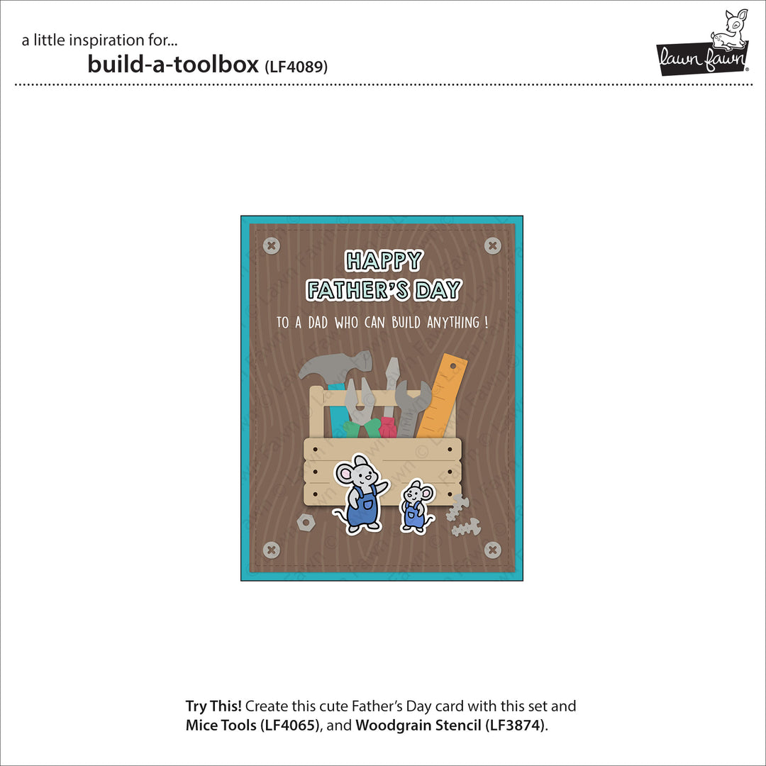 Lawn Fawn - LF4089 - Build-A-Toolbox