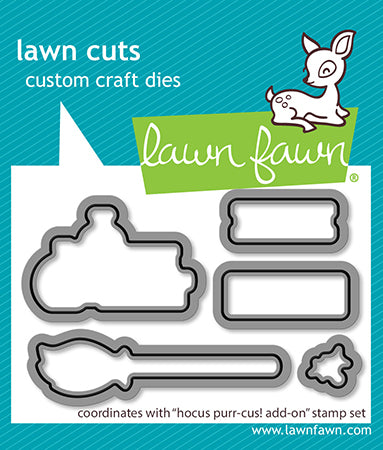 Lawn Fawn - Hocus Purr-Cus! Add-On Lawn Cuts