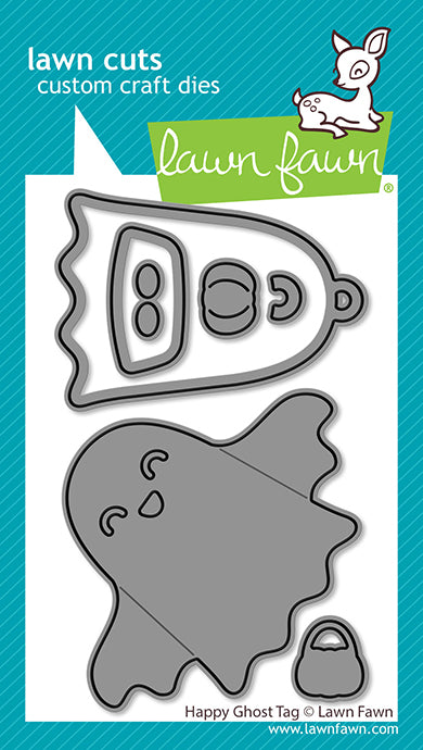 Lawn Fawn - Happy Ghost Tag
