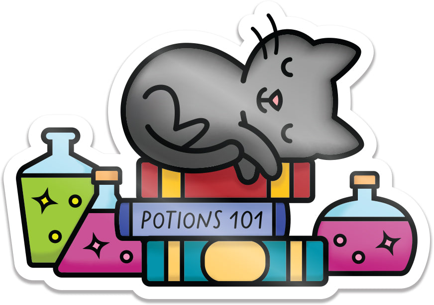Lawn Fawn - Hocus Purr-Cus! Vinyl Sticker
