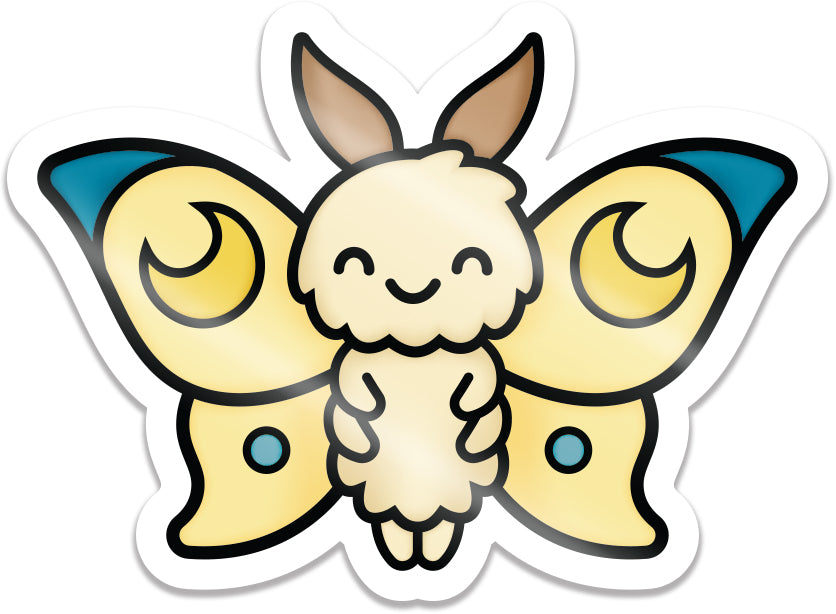 Lawn Fawn - Moth Vinyl Sticker