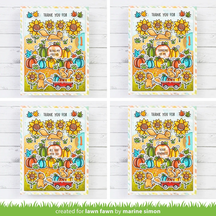 Lawn Fawn - LF3860 - Reveal Wheel Templates: Pick Of The Patch Drop-Down