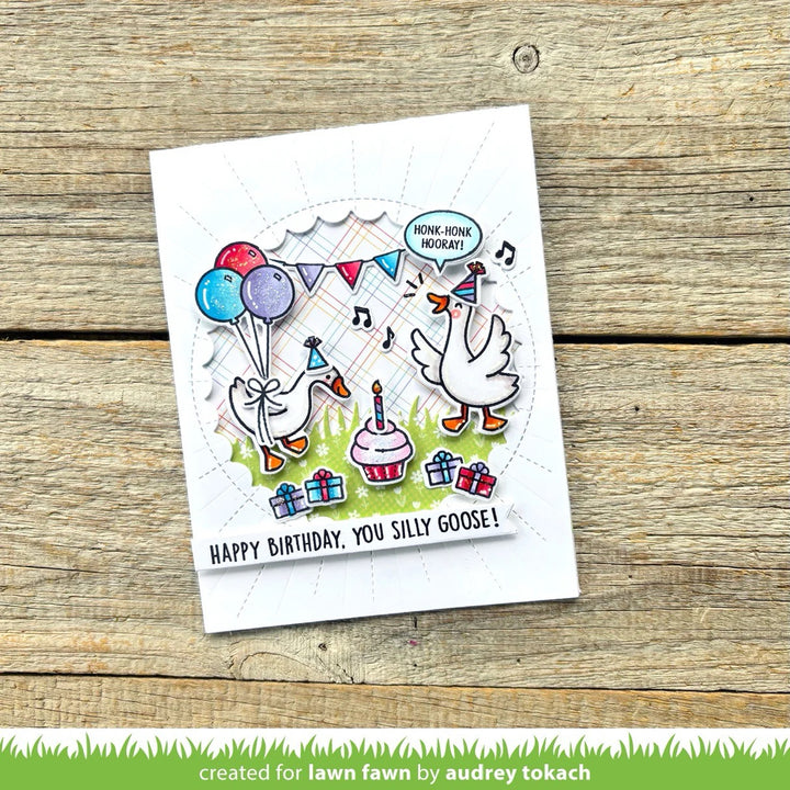 Lawn Fawn - LF3844 - Silly Goose! Stamp Set