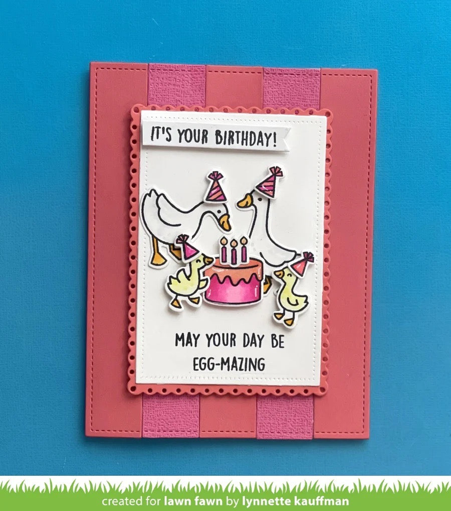 Lawn Fawn - LF3844 - Silly Goose! Stamp Set