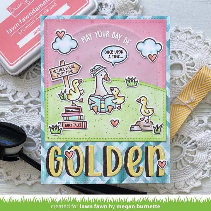 Lawn Fawn - LF3844 - Silly Goose! Stamp Set