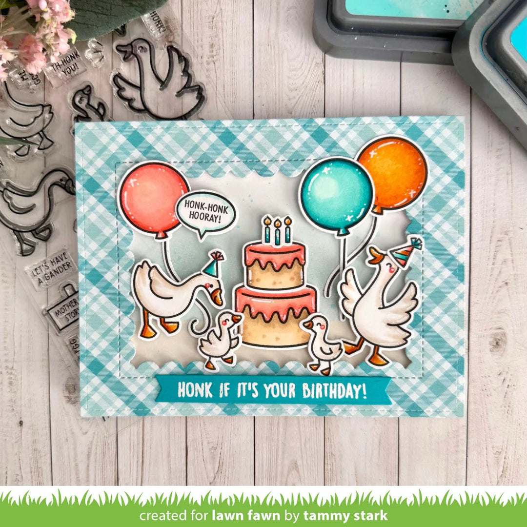 Lawn Fawn - LF3844 - Silly Goose! Stamp Set