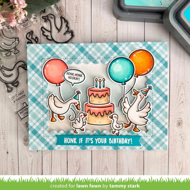 Lawn Fawn - LF3844 - Silly Goose! Stamp Set