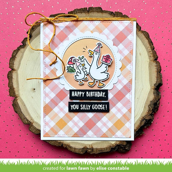 Lawn Fawn - LF3844 - Silly Goose! Stamp Set