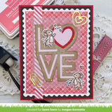 Lawn Fawn - LF3964  - Postage Rectangle Stackables Dies