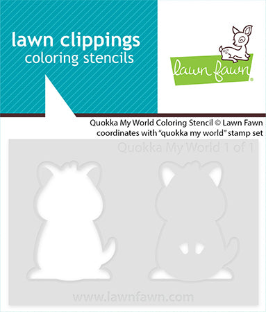 Lawn Fawn - LF3936 - Quokka My World Stamp Set
