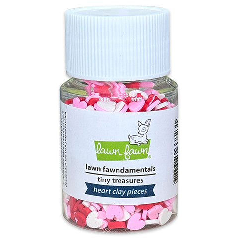 Lawn Fawn - LF4159 - Heart Clay Pieces