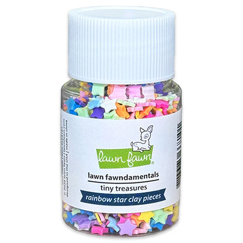 Lawn Fawn - LF4161 - Rainbow Star Clay Pieces