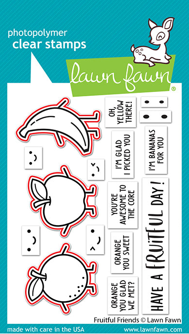 Lawn Fawn - LF3430 - Fruitful Friends Dies