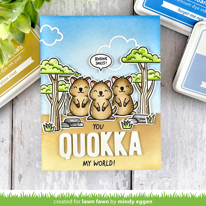 Lawn Fawn - LF3936 - Quokka My World Stamp Set