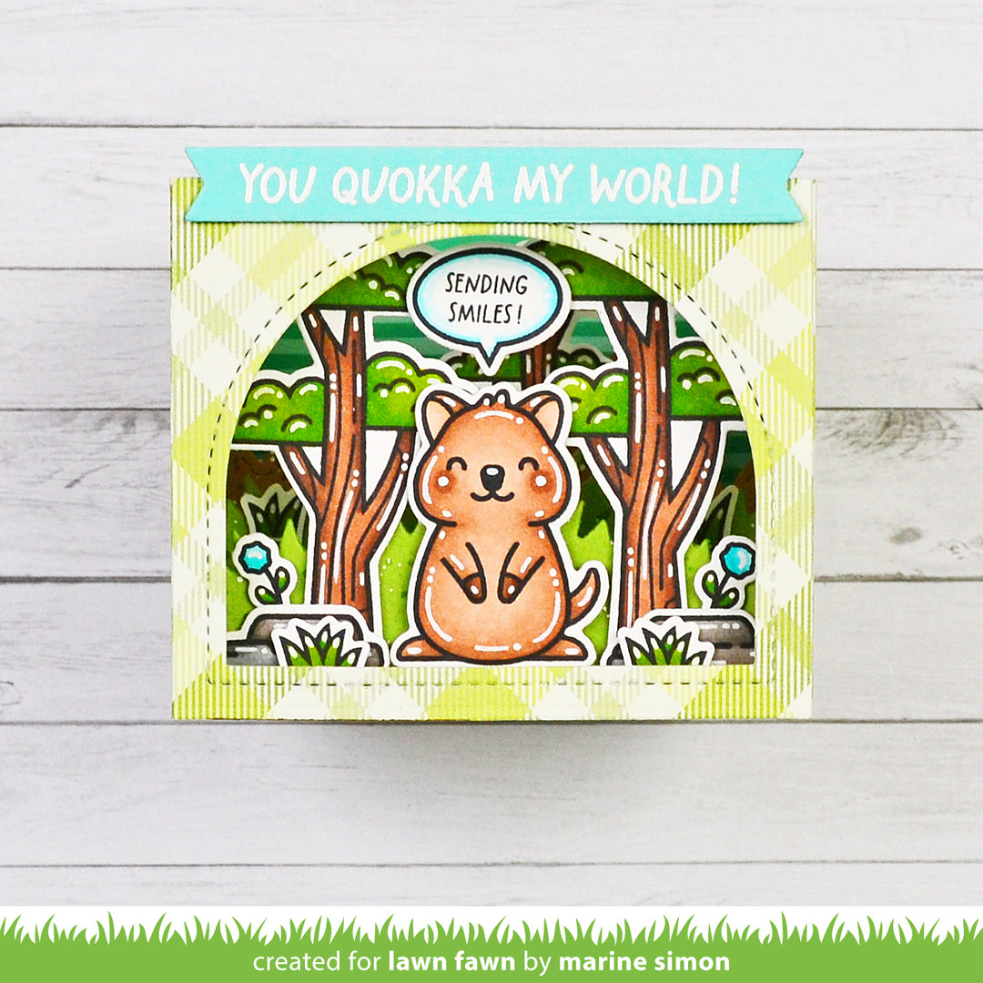 Lawn Fawn - LF3936 - Quokka My World Stamp Set