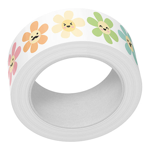Lawn Fawn - LF4021 - Happy Flowers Washi Tape in packaging