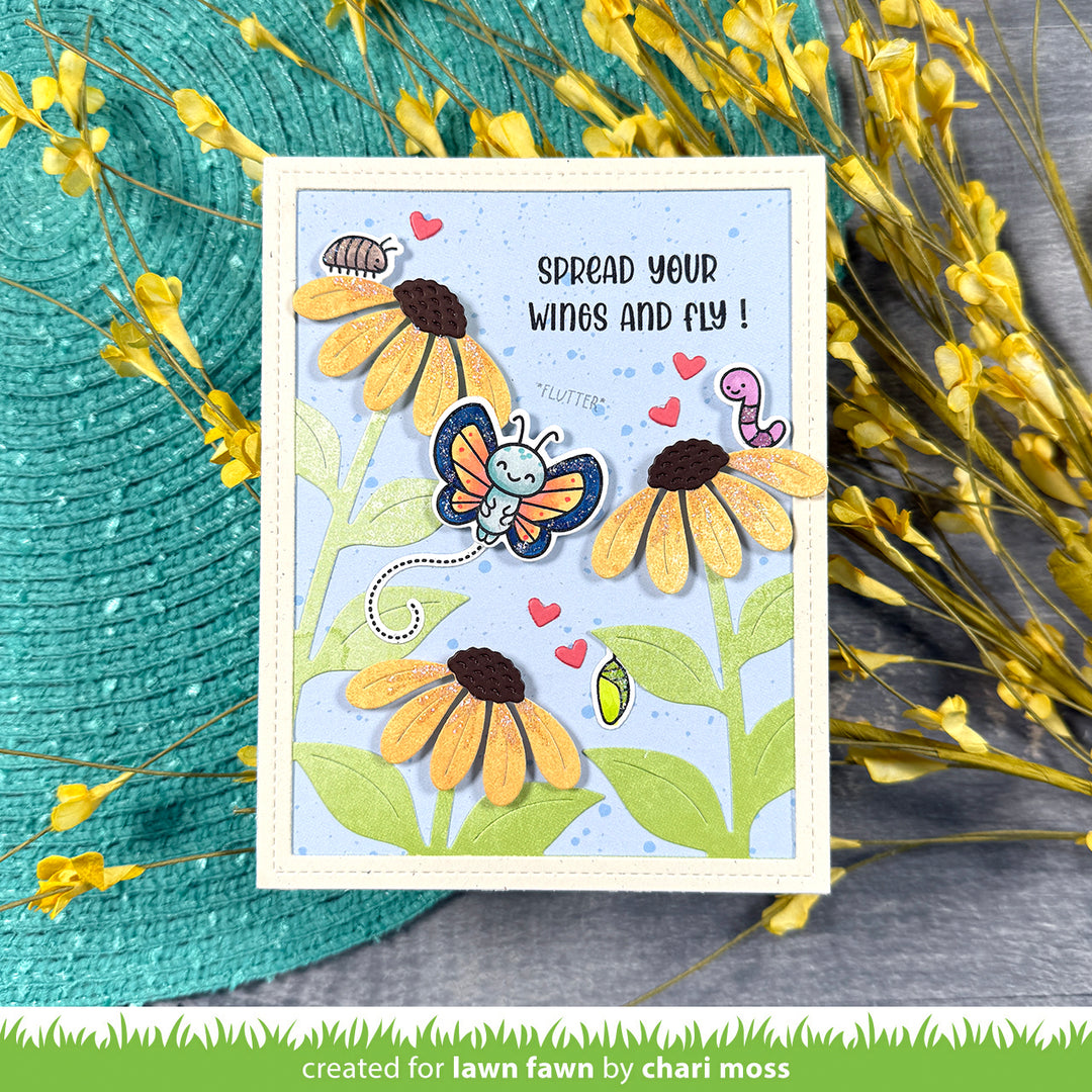 Lawn Fawn - LF4024 - I Like Big Butterflies Stamp Set