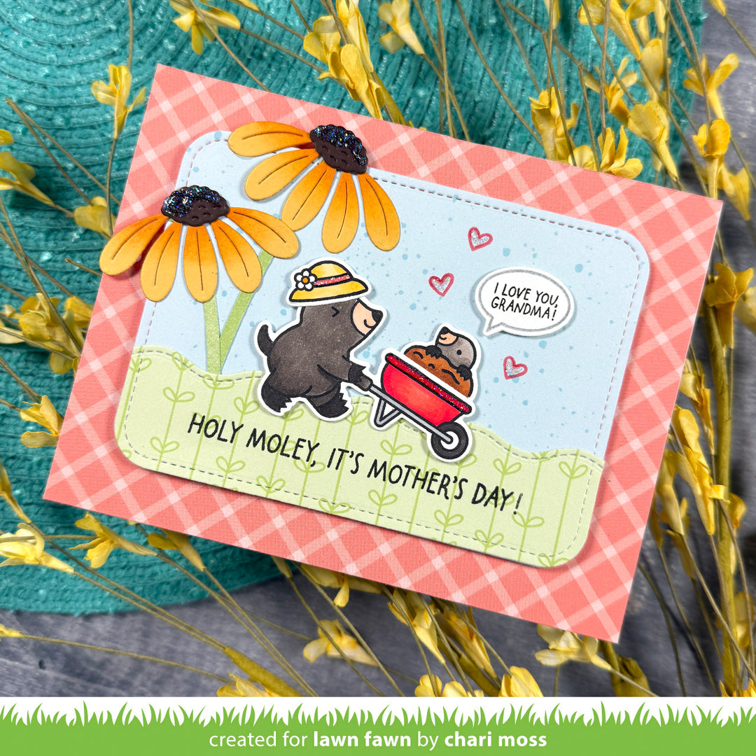 Lawn Fawn - LF4034 - All The Garden Hats Stamp Set