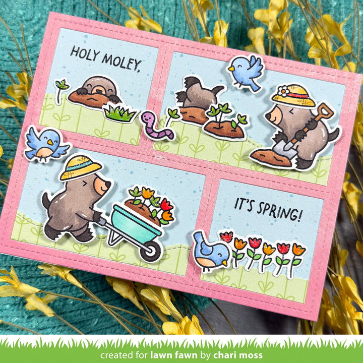 Lawn Fawn - LF4034 - All The Garden Hats Stamp Set