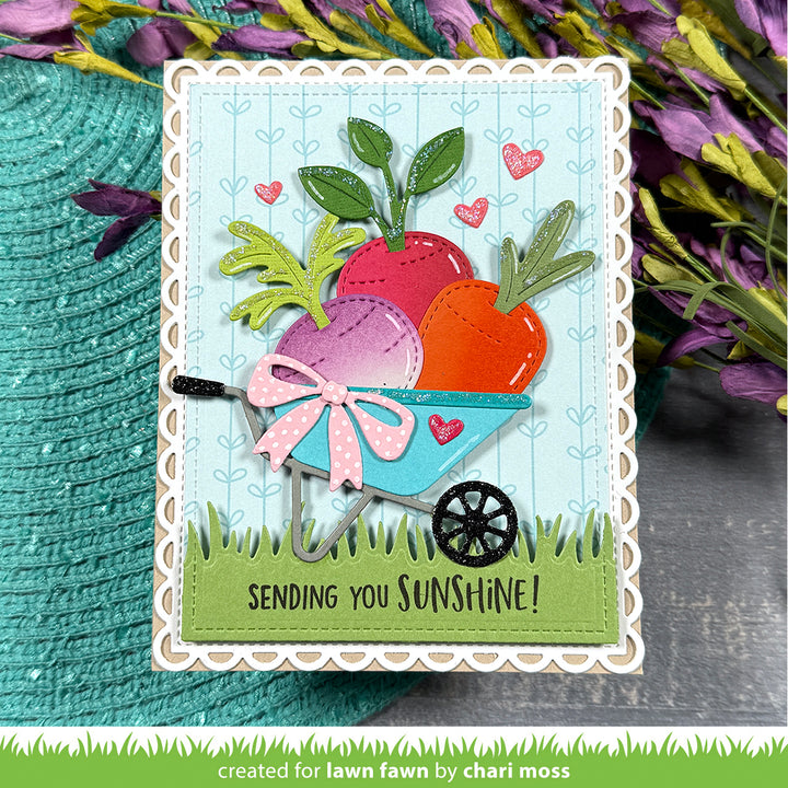 Lawn Fawn - LF4043 - Build-A-Wheelbarrow