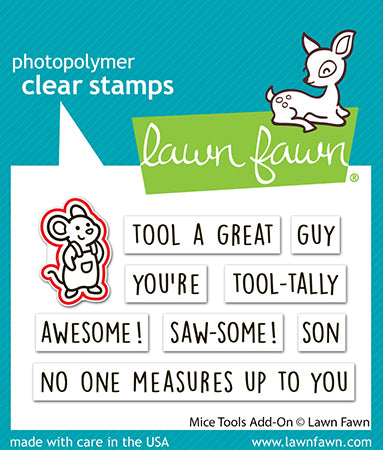 Lawn Fawn - LF4069 - Mice Tools Add-On Lawn Cuts