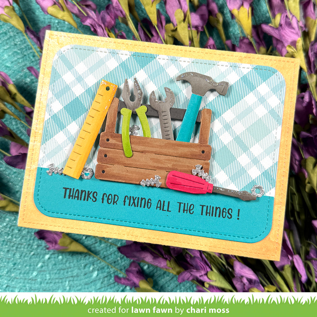 Lawn Fawn - LF4071 - Henry'S Build-A-Sentiment: Tools