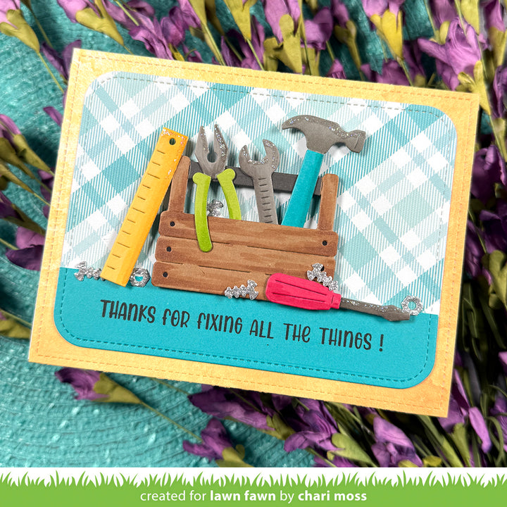 Lawn Fawn - LF4071 - Henry'S Build-A-Sentiment: Tools