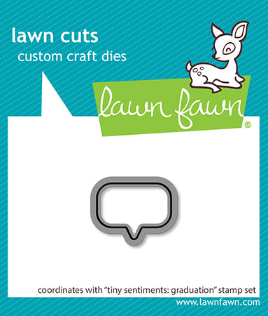 Lawn Fawn - LF4083 - Tiny Sentiments: Graduation Lawn Cuts in packaging
