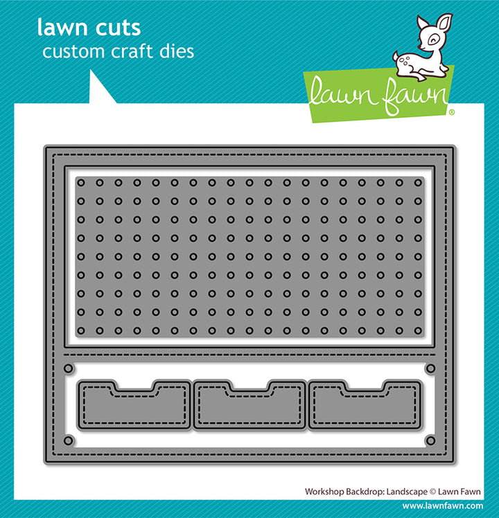 Lawn Fawn - LF4096 - Workshop Backdrop: Landscape in packaging