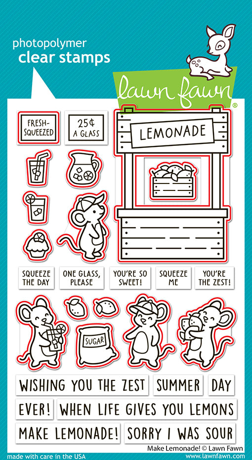 Lawn Fawn - LF4123 - Make Lemonade! Lawn Cuts