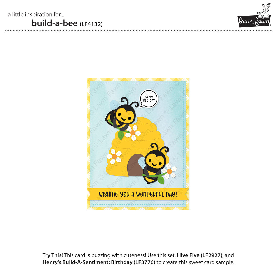 Lawn Fawn - LF4132 - Build-A-Bee