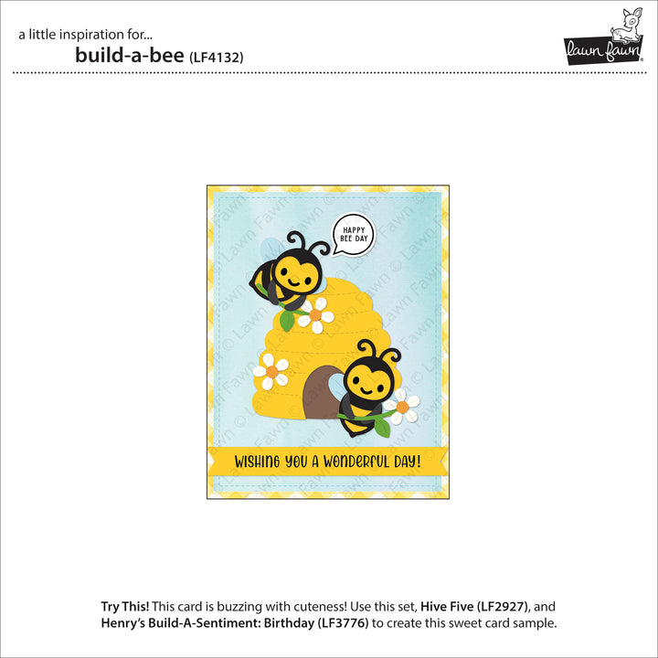 Lawn Fawn - LF4132 - Build-A-Bee