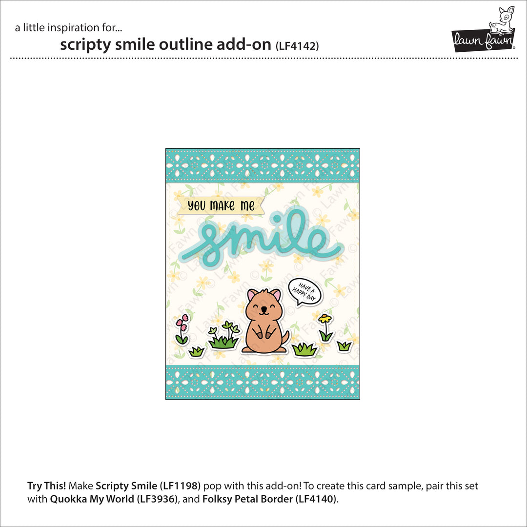 Lawn Fawn - LF3936 - Quokka My World Stamp Set