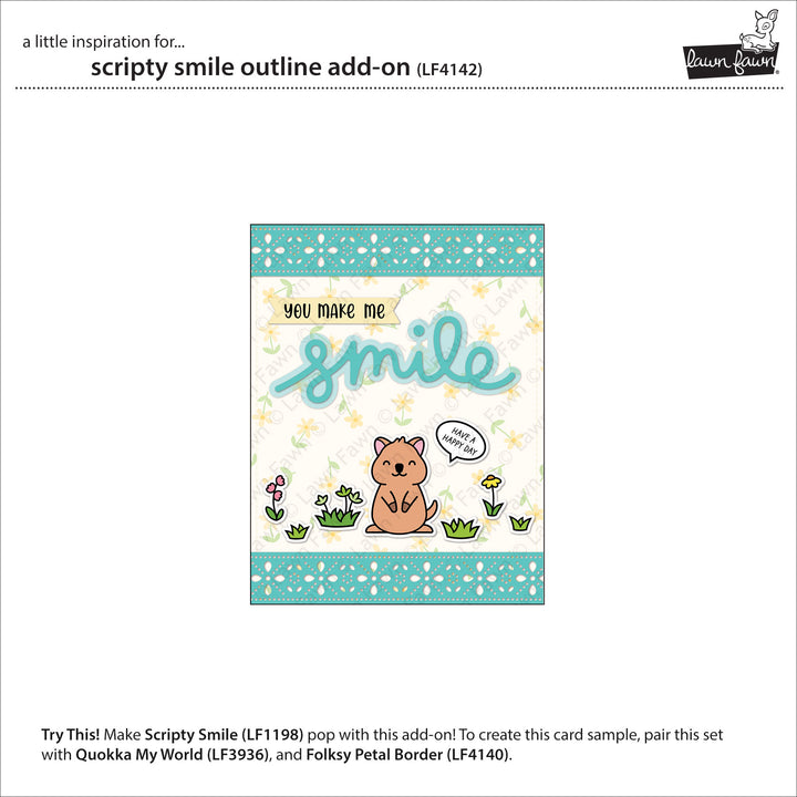 Lawn Fawn - LF3936 - Quokka My World Stamp Set