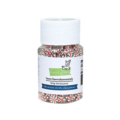 Lawn Fawn Christmas Mints Clay Pieces in a twist top bottle