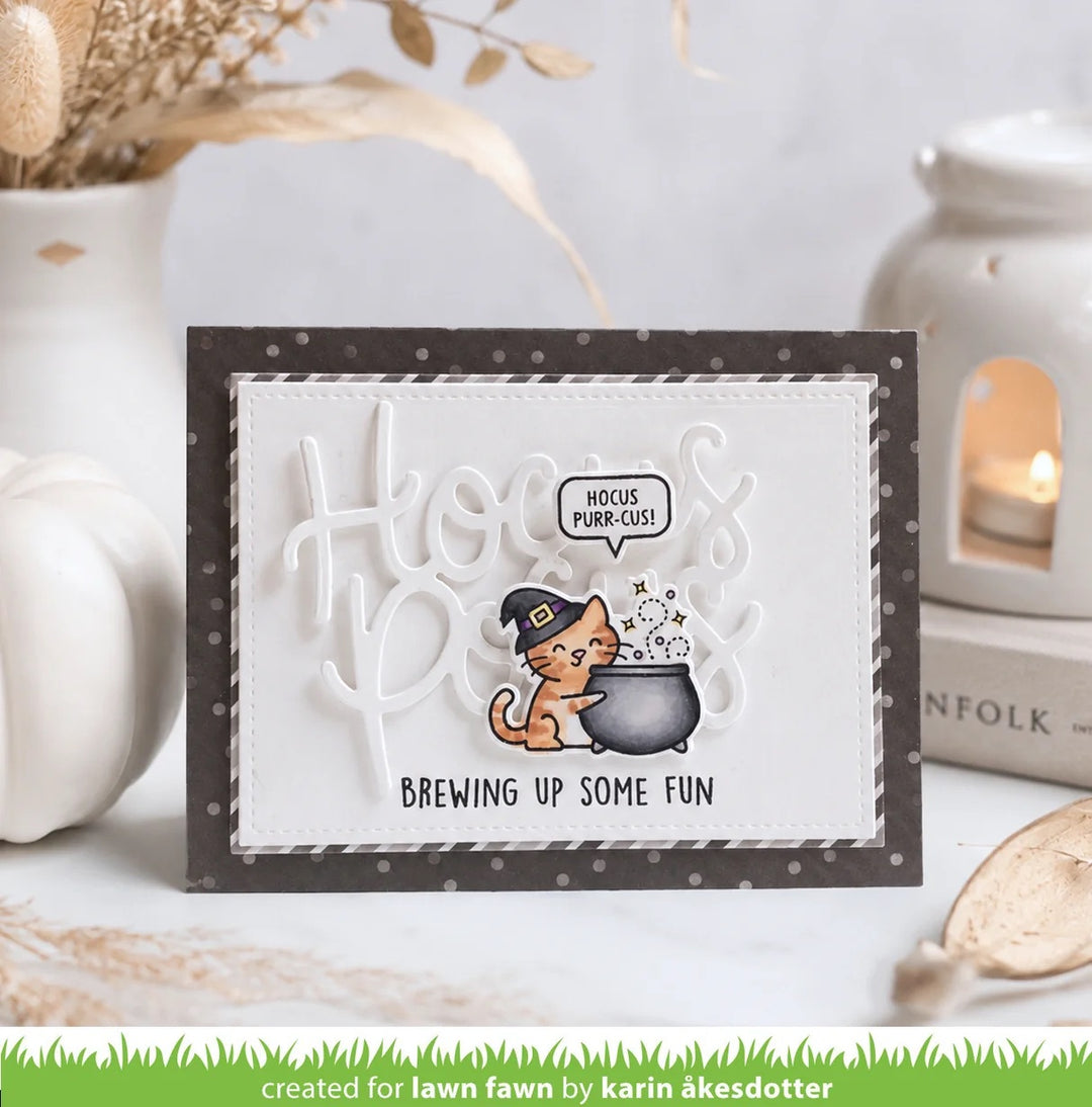 Lawn Fawn - Hocus Purr-Cus!