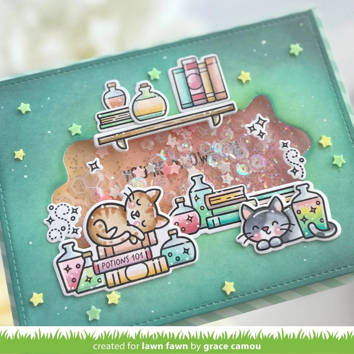 Lawn Fawn - Hocus Purr-Cus! Lawn Cuts