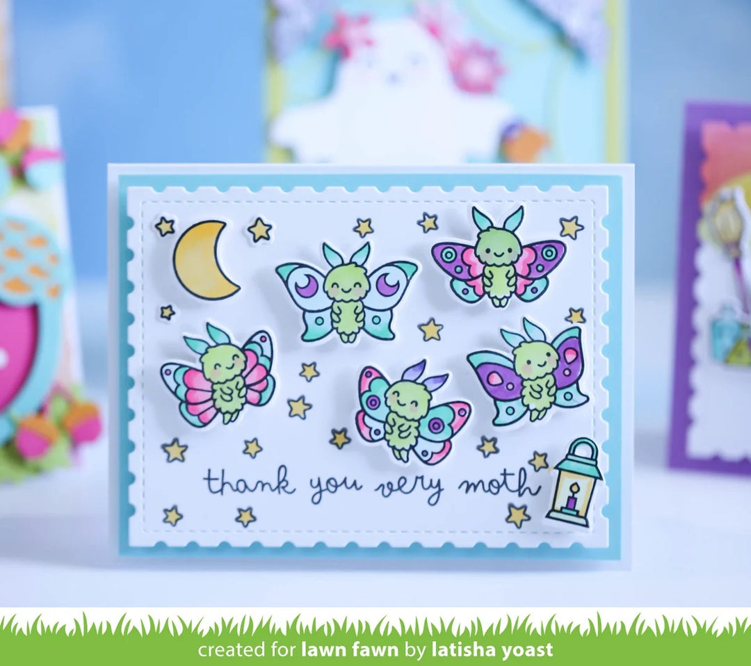 Lawn Fawn - I Like Cute Moths