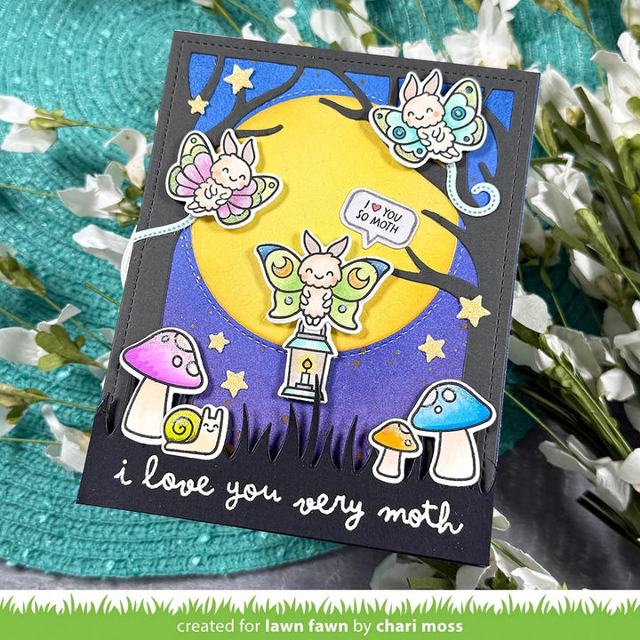 Lawn Fawn - I Like Cute Moths