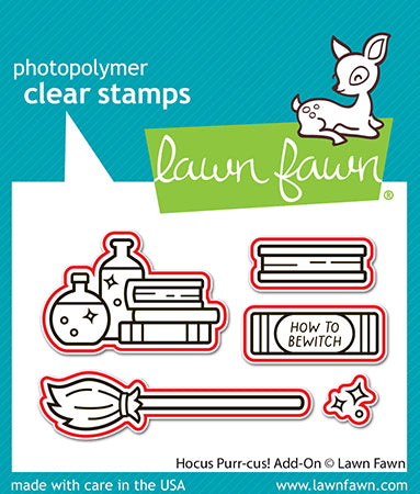 Lawn Fawn - Hocus Purr-Cus! Add-On Lawn Cuts