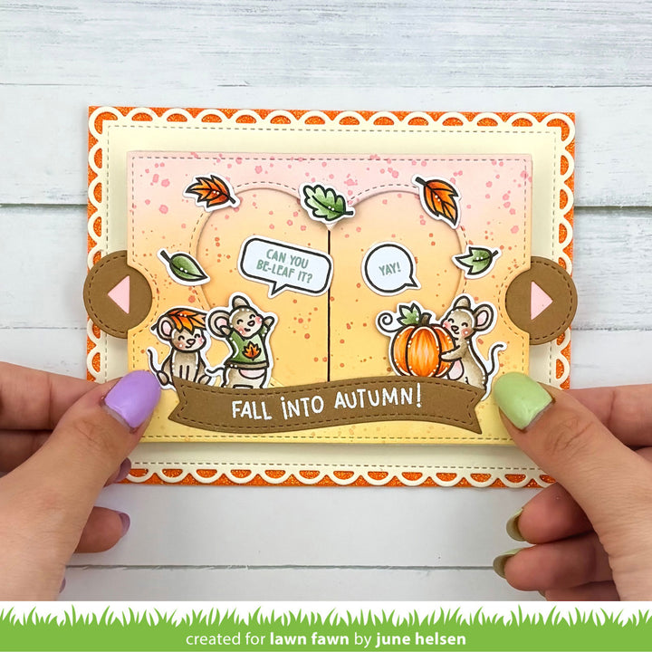 Lawn Fawn - Fall Mice