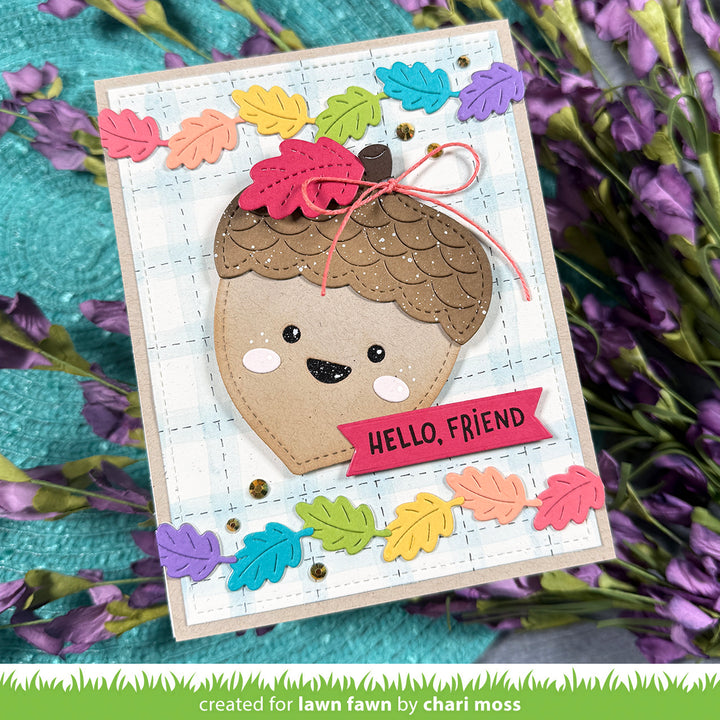 Lawn Fawn - Outside In Stitched Acorn