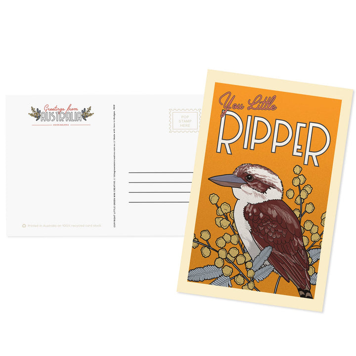 Little Green Mini Creative - Postcard - Kookaburra
