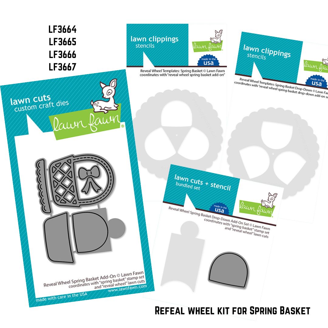 Reveal Wheel Spring Basket Set