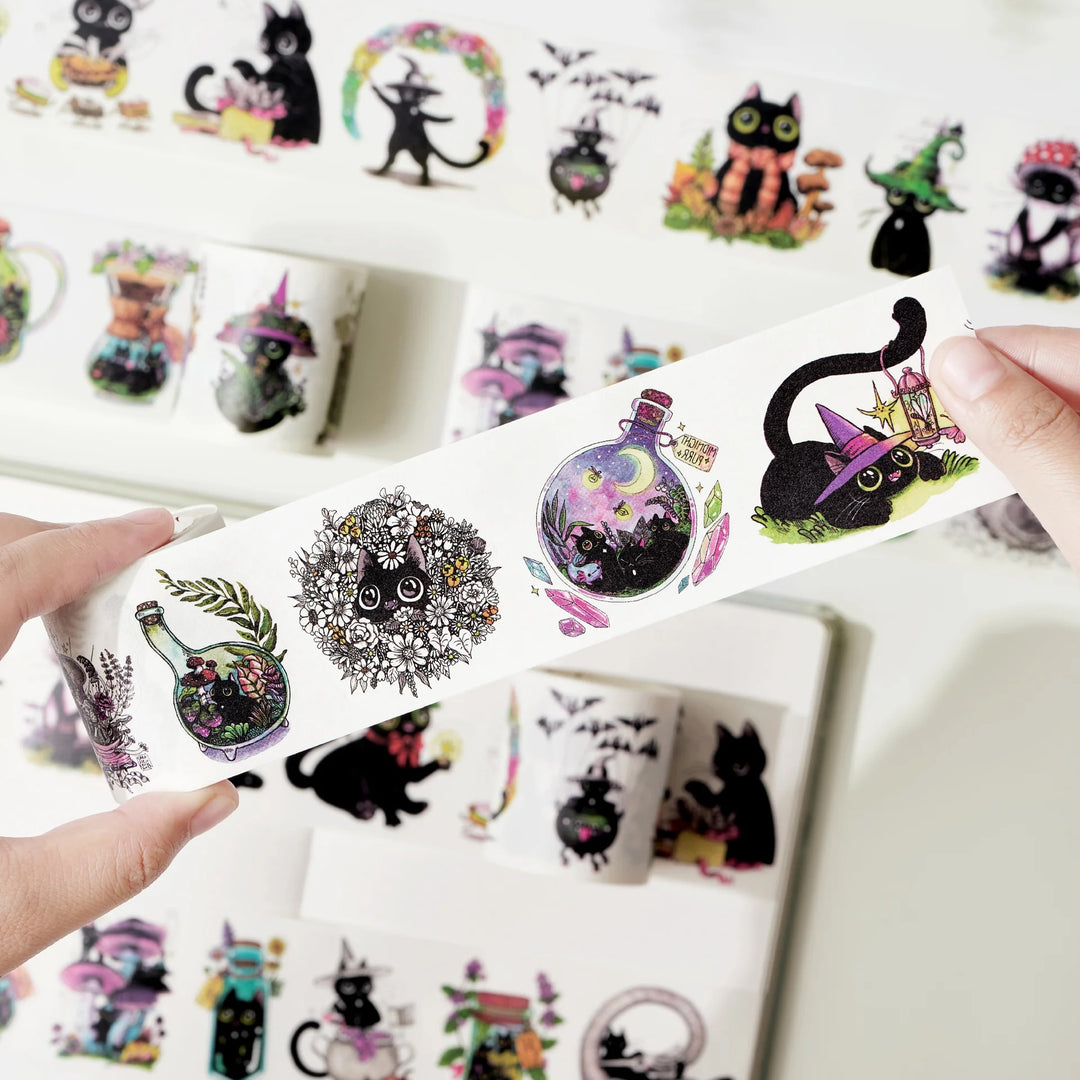 The Washi Tape Shop - Midnight Mischief Washi Tape Sticker Set