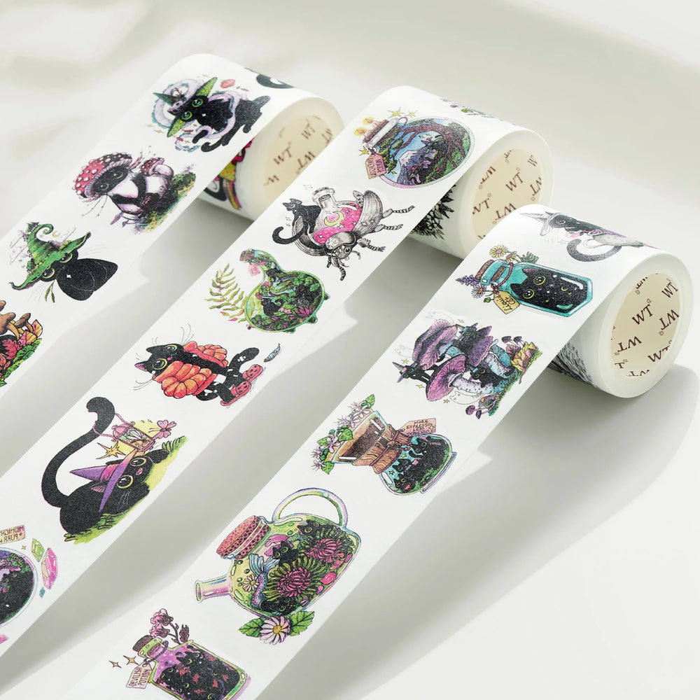 The Washi Tape Shop - Midnight Mischief Washi Tape Sticker Set